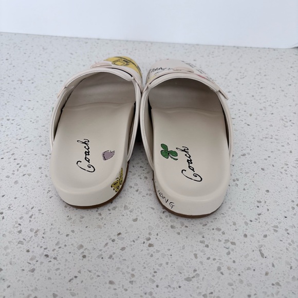 Coach leather sketch clogs - Picture 3 of 11